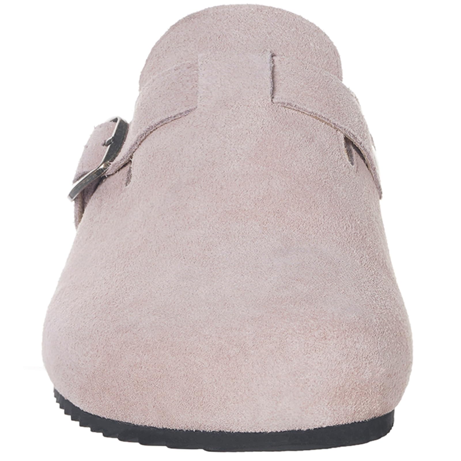 Intini Mules et Sabots Homme Femme Chaussons Pantoufles avec Cuir Fermé Semelles Chaussures de Jardin Confortable d'Intérieur Extérieur 36-48