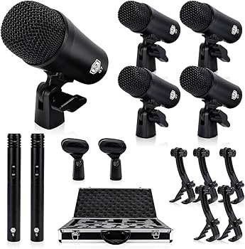 Amazon.com: W IN-MIX G7 7-Piece Wired Dynamic Drum Mic Kit (Whole Amazon.com: W IN-MIX G7 7-Piece Wired Dynamic Drum Mic Kit (Whole