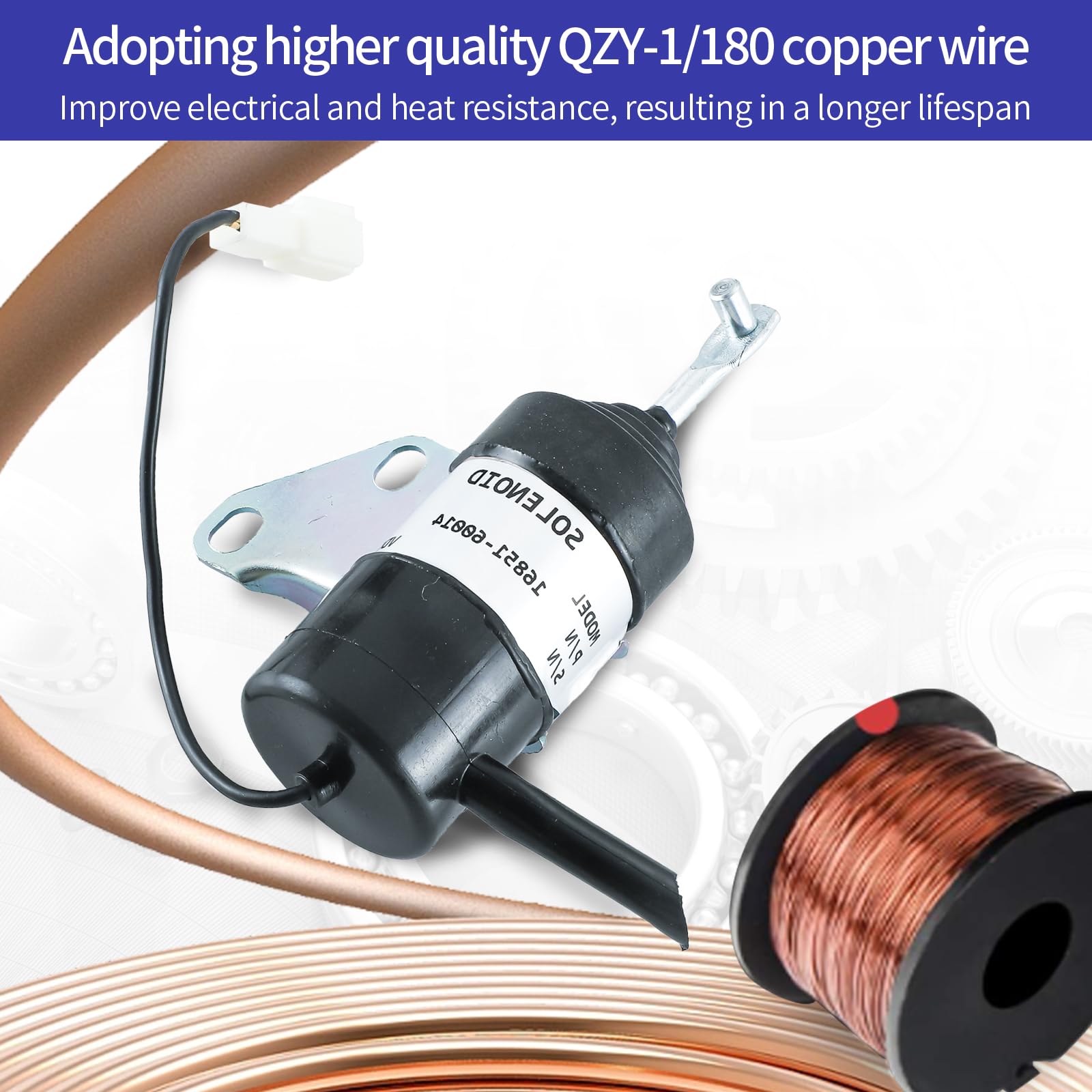 P助　704530 Amazon.com: 16851-60014 Fuel Shut Off Solenoid 16851-60010