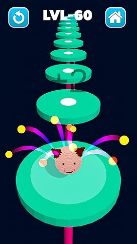 Magic Hop Bouncy Ball Master: Dancing Splashy Balls Run Game - EDM Rush Magic Tiles Spiral Jumping G