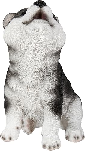 Miniatura 3 de Hi-Line Gift Ltd. Husky Siberiano Cachorro Aullando