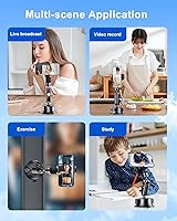 Vista 7 de Suction Car Phone Mount Windshield,Ultra-Stable 360 Rotatable Car Phone Holder for Video Recording Sunction Mount,Car Mount for iPhone 16 Pro Max