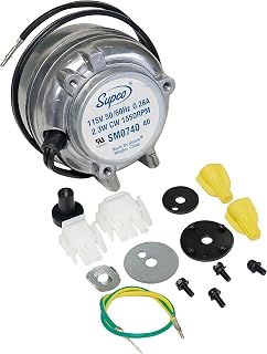 4200740 SM0740 Condenser Refrigerator Fan Motor Compatible with Sub Zero Condensor Compressor Motor 4200740 115Volts 0.28A 2.3Watt 1550 RPM (60HZ) 1300RPM (50HZ)