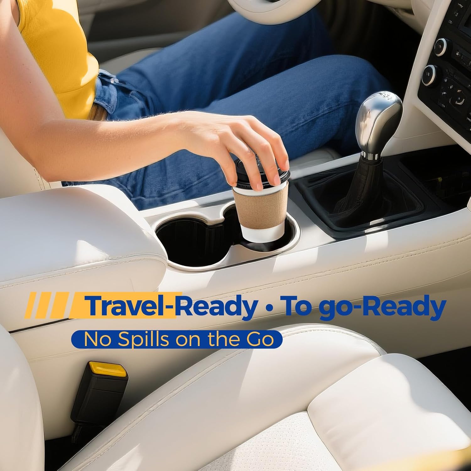 Fit Meal Prep 100 Pack 8 oz Disposable Coffee Cups with Lids, Sleeves, Leak-Proof To Go Coffee Cups with Lids, Durable Paper Cups for Hot Beverage, Home, Office, Party - Image 6