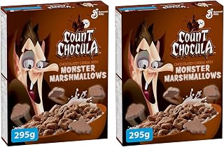 Count Chocula Halloween Cereal (2) Box Bundle (295g per box) - PLUS Big Maple Trivia Cards to Enjoy with your Breakfast or Snack