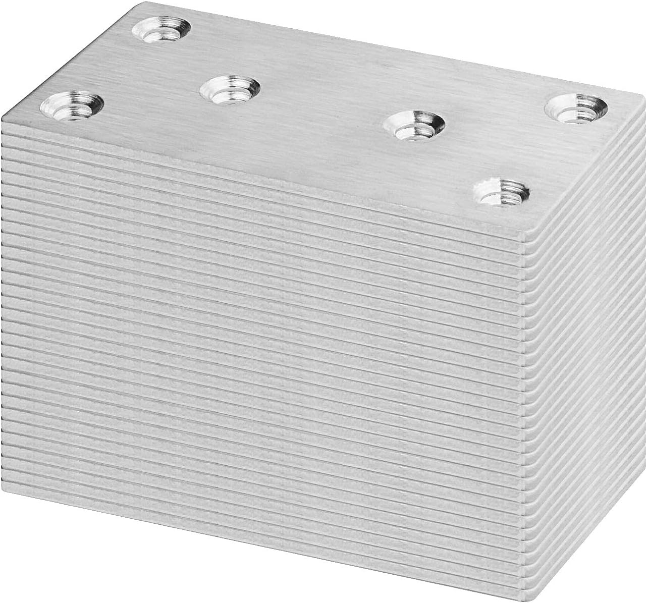 30pcs Mending Bracket Plate, Heavy Duty Stainless Steel Straight Bracket Flat Corner Brace, 3inch Metal Straight Brace for Furniture Corner Repair Fixing, 40X80X2MM