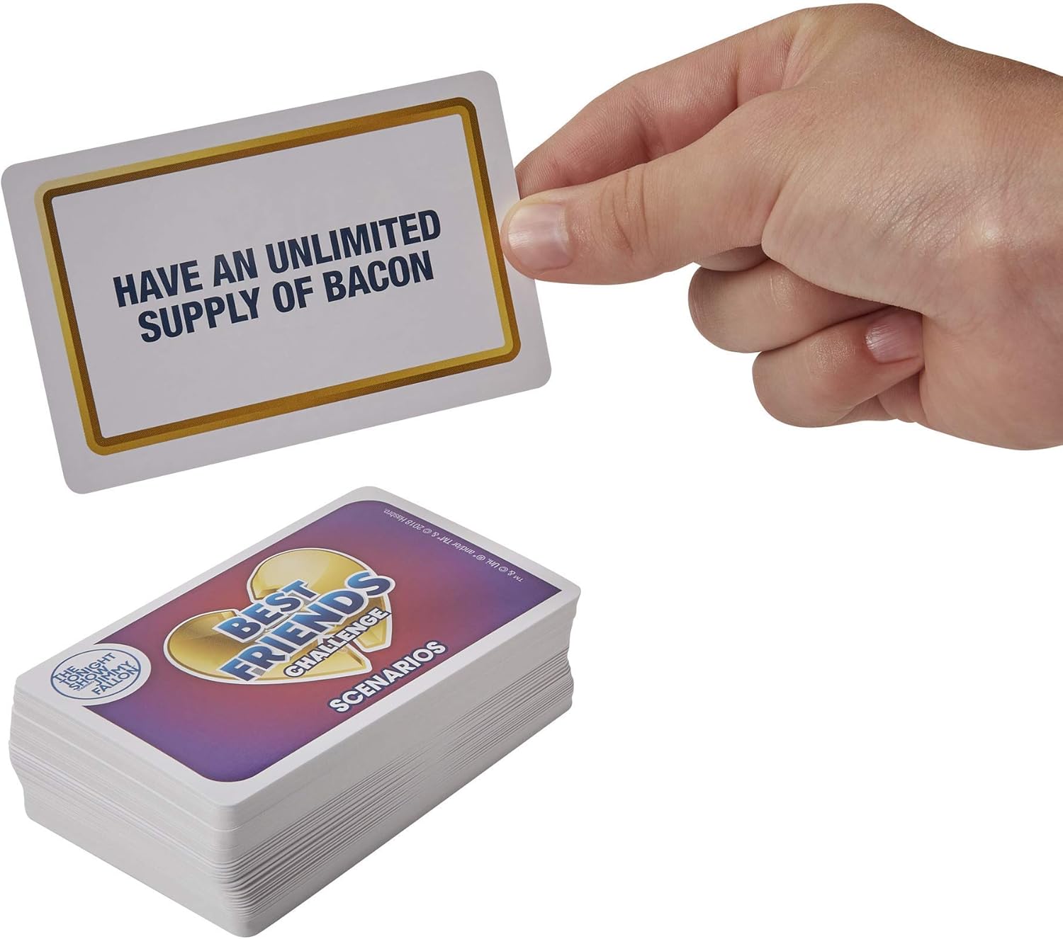 Hasbro Gaming The Tonight Show Starring Jimmy Fallon Best Friends Challenge Party Game for Teens & Adults