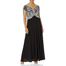 j kara women's cap v-neck beaded dress for Special Barbados Red Wedding Dresses J Kara. Size:M (6-8) The Black Wedding Suit