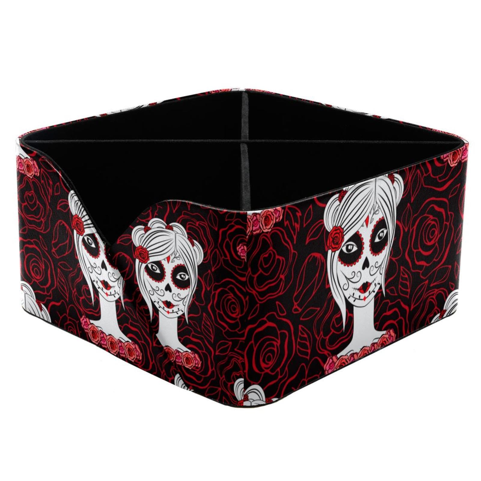 Pot de rangement bureau à 4 zones Ugly Makeup Girl pour fournitures