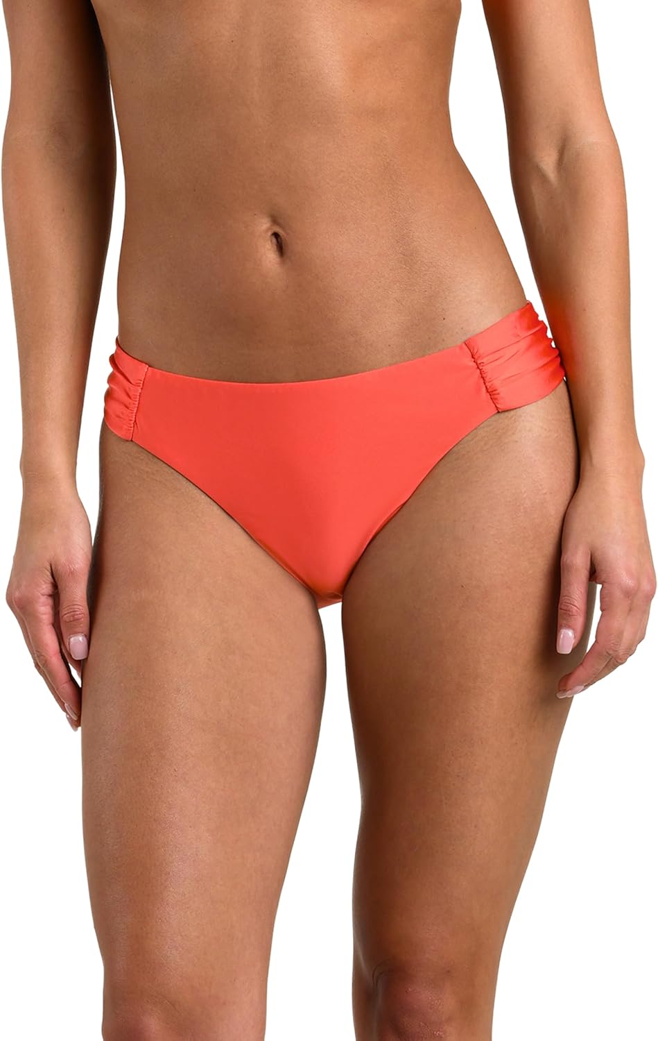 Sunshine 79 Womens Standard Side Shirred Hipster Bikini Swimsuit Bottom