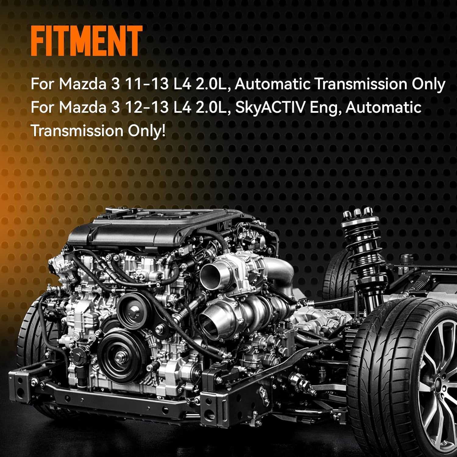 AUTOKAY Engine Motor Mounts & Auto Trans Mount 4Pcs Set for Mazda 3 11-13 L4 2.0L