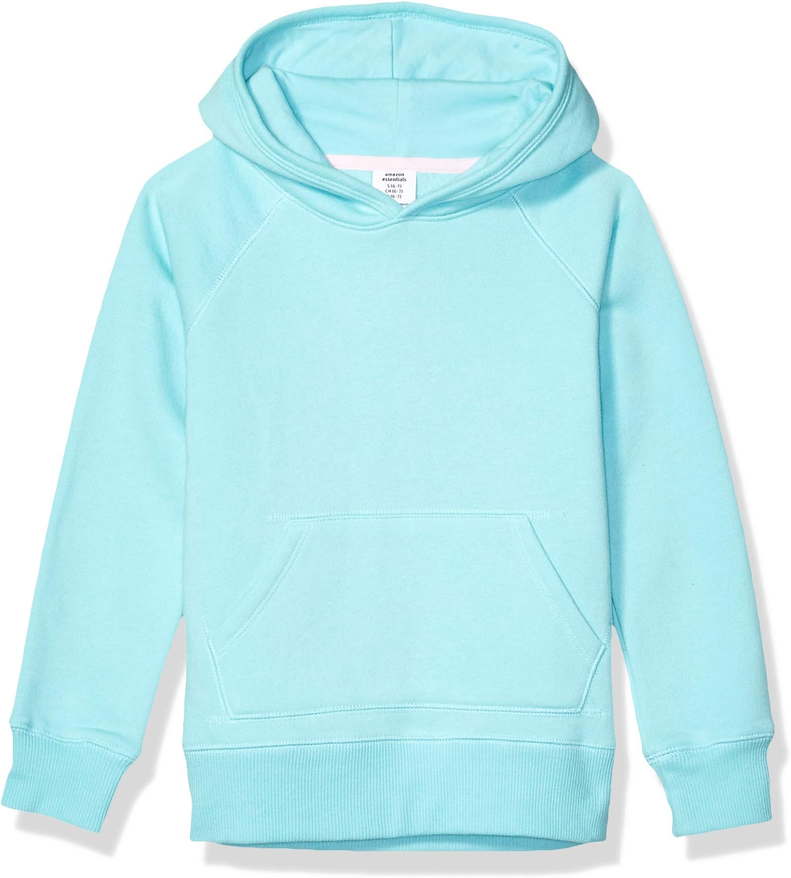Girls and Toddlers' Pullover Hoodie Sweatshirt, Soft Brushed Fleece