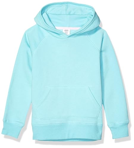 Amazon Essentials Girls and Toddlers' Pullover Hoodie Sweatshirt, Soft Brushed