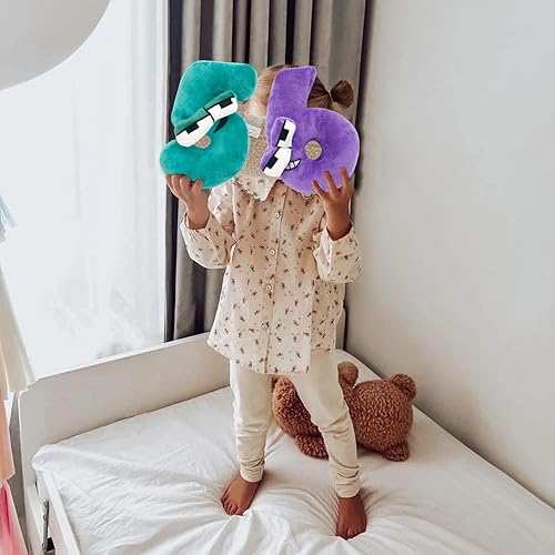 Miniatura 4 de yohica Peluche del alfabeto Lore juguetes de peluche del alfabeto Lore divertidos peluches del alfabeto de peluche adecuados para regalos del día de