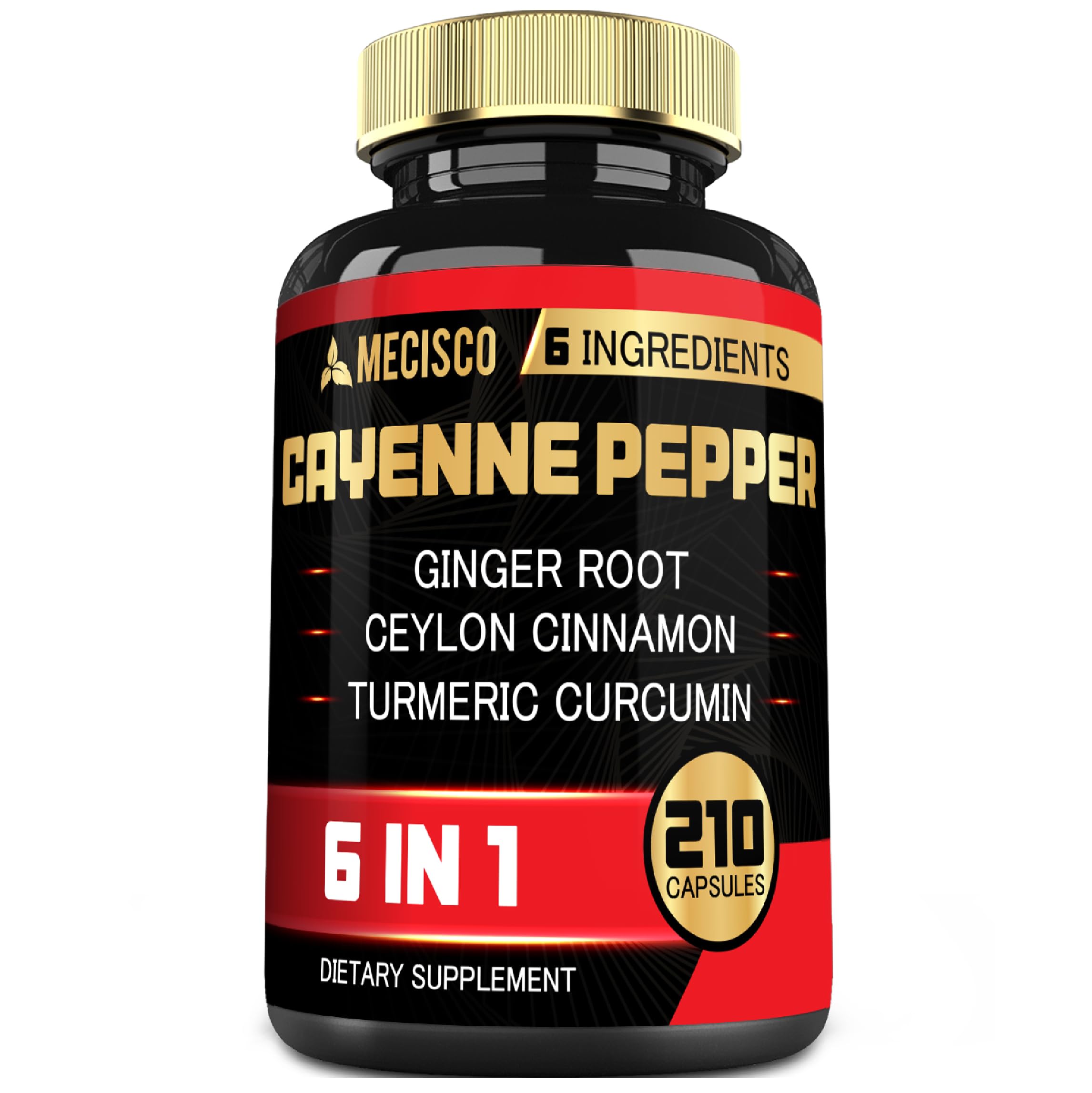 Amazon.com: 6in1 Cayenne Pepper Extract Capsules with Organic