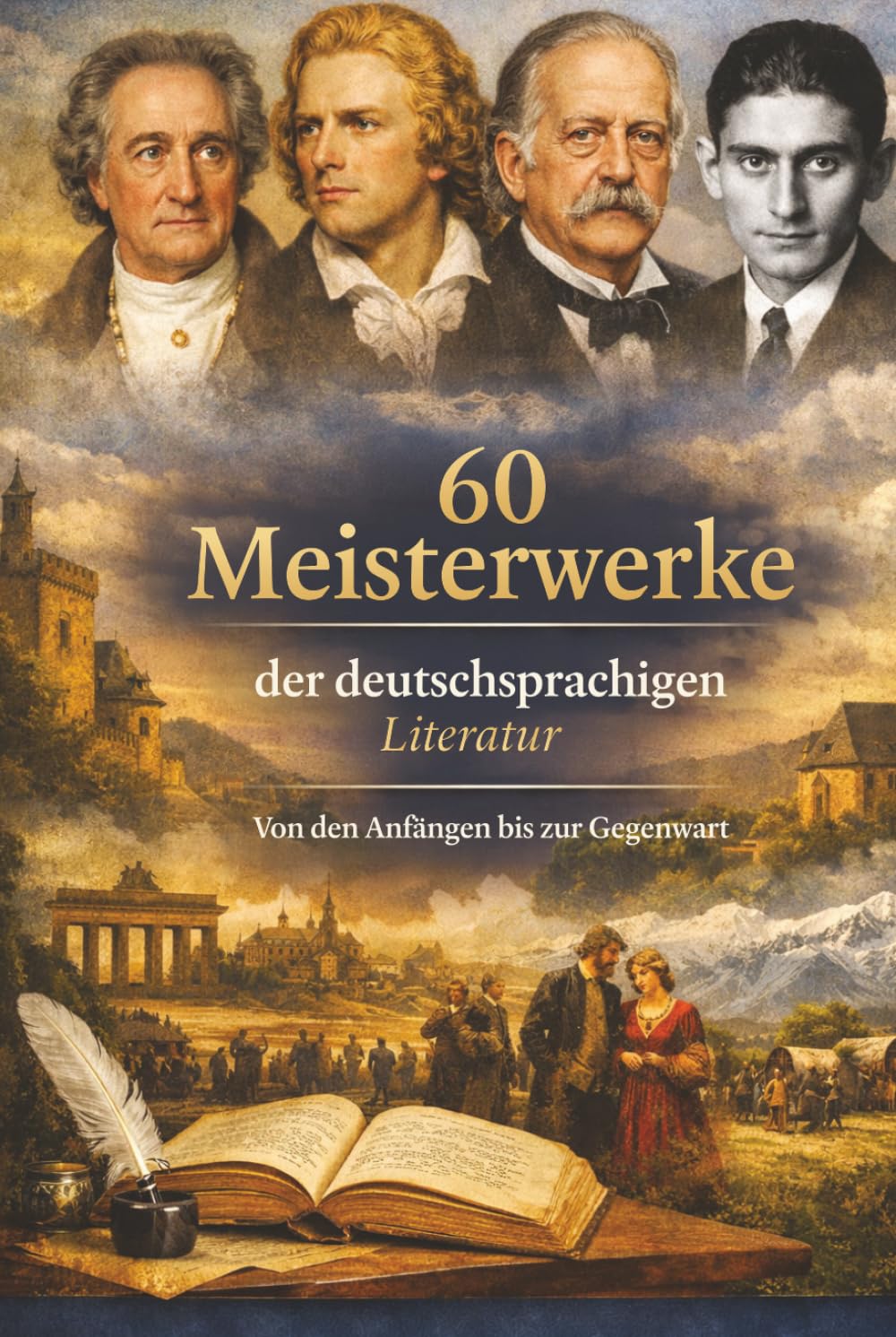60 Meisterwerke der deutschsprachigen Literatur: Von den Anfängen bis zur Gegenwart