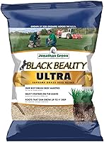 Jonathan Green Black Beauty Ultra Grass Seed 25 lb - Covers 10,000 sq ft, Tall Fescue Blend for Durable Lush Lawns