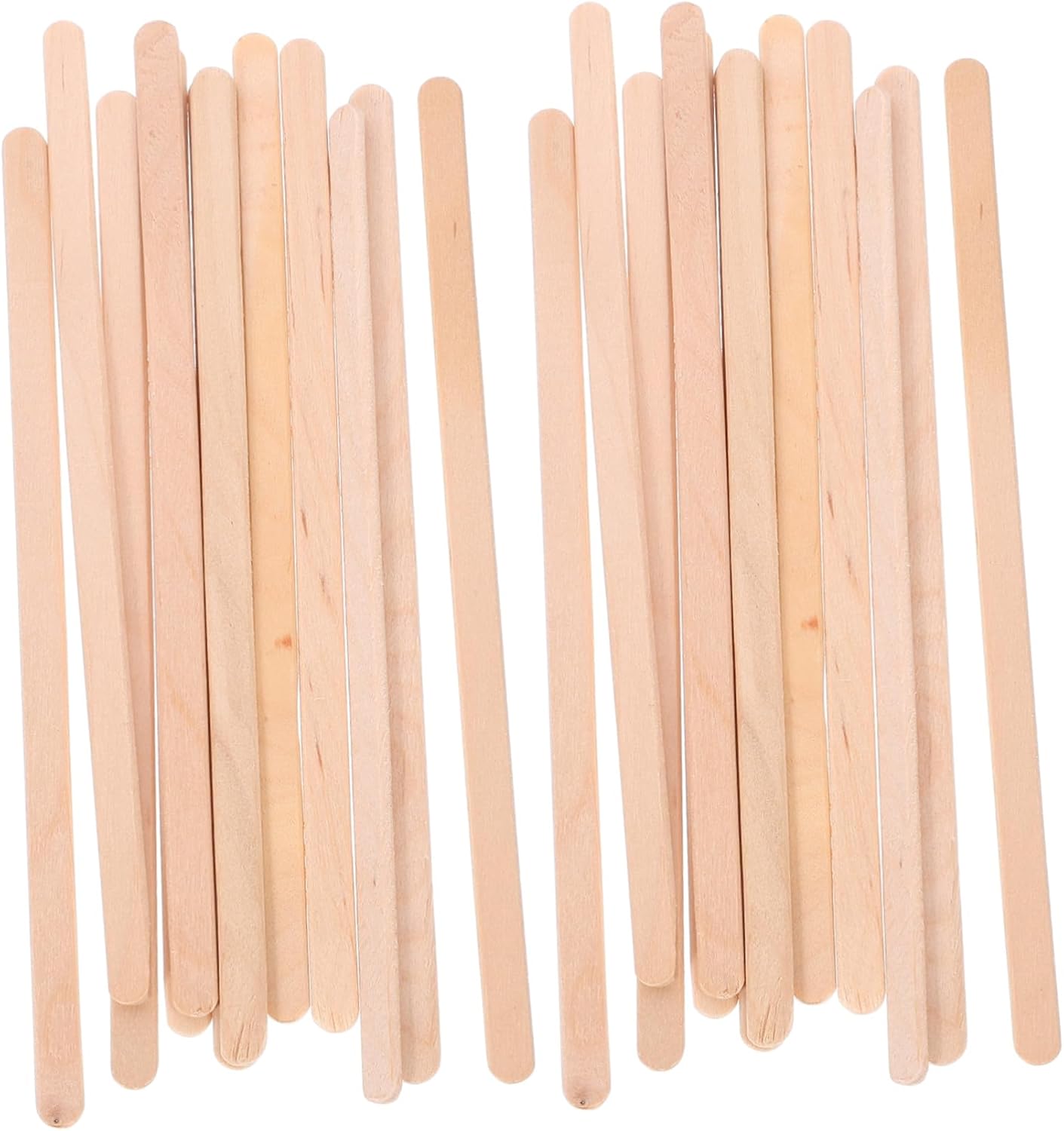 500 pcs Wooden Coffee Stirrer Sticks Smooth Surface Wood Mix Sticks for Coffee Beverages Cocktails Safe Comfortable Grip Practical for Various Occasions