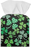 Vista 29 de Caja de pañuelos de jirafa de girasol, soporte cuadrado de pañuelos para baño, soporte de papel higiénico, accesorios de escritorio, organizador