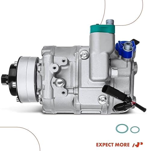 Miniatura 8 de A-Premium Compresor de A/C con embrague compatible con Audi Q7, A6, A6 Quattro, A8 Quattro, Allroad Quattro, R8, RS4, RS5, S4, S5, S6, S8 y