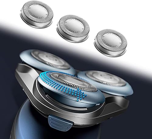 Miniatura 3 de Poweka HQ56 - Cabezales de afeitadora de repuesto compatibles con Philipss Norelcos HQ55 HQ56 HQ3 HQ4 HQ6
