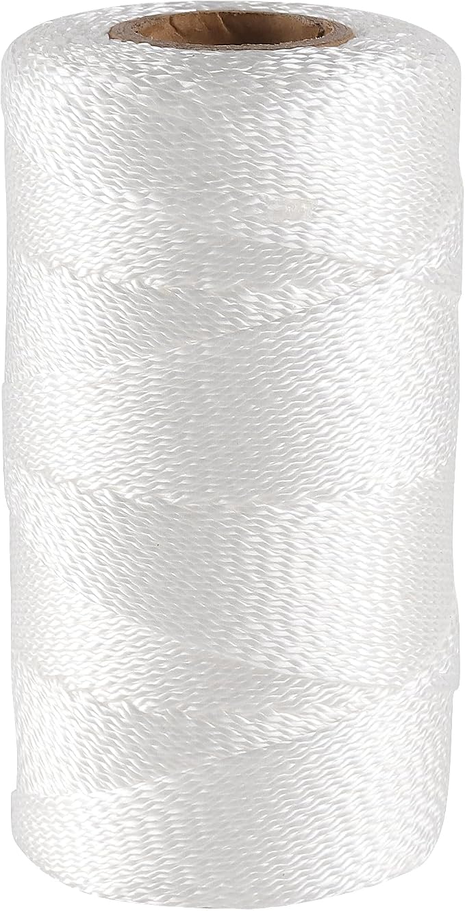 Hilo de Nylon Blanco 1.2mm 6 Rollos 328ft Cuerda miniatura 4