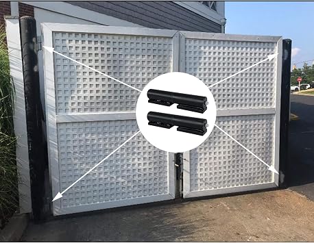 5 inches Gate Hinge 2 Pack Heavy Duty Steel Barrel Hinge 450 Lbs Load Capacity for Door Swing Trailer Ramp -Weld On Install