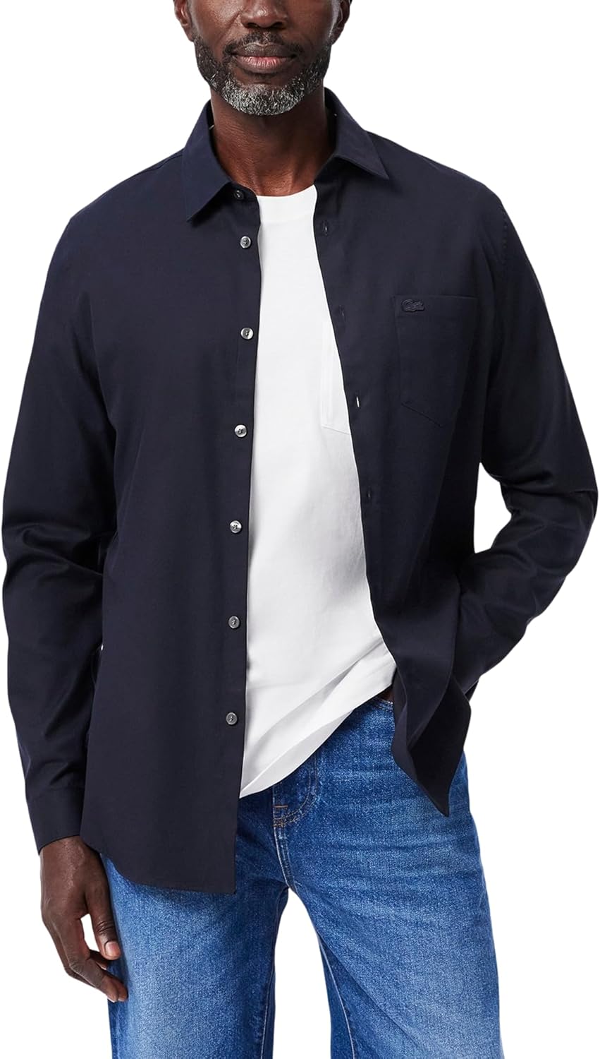 Lacoste Men's Regular Fit Premium Cotton Shirt