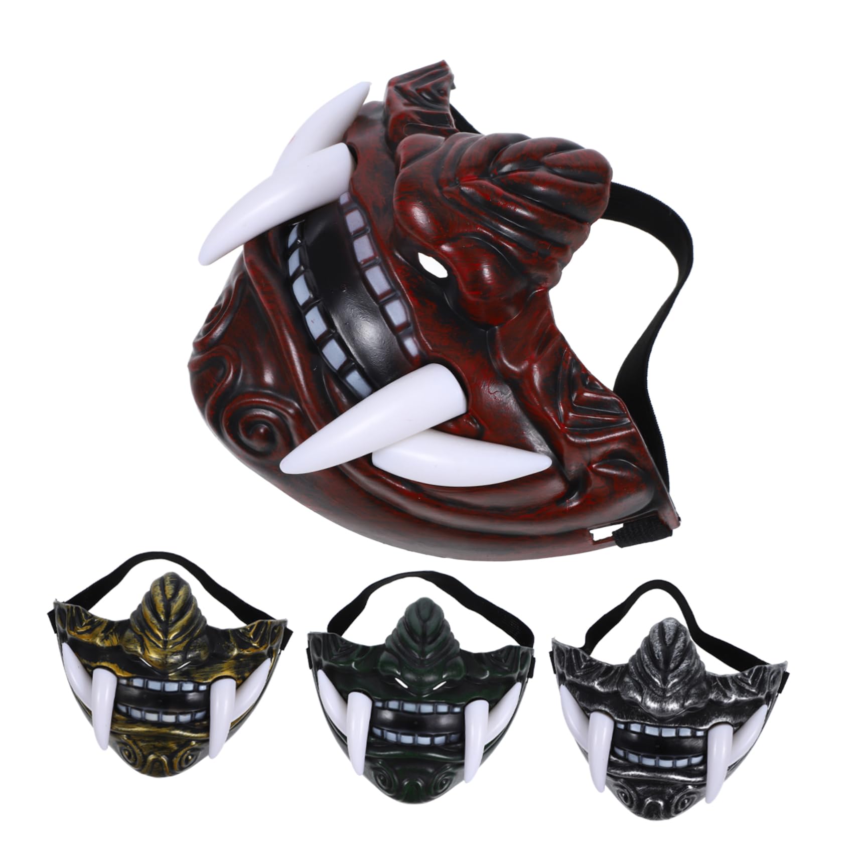 ibasenice 12stücke Tush Maske Japanische Stil Masquerade Masken Für Halloween Und Kostümpartys Kreative Party Requisiten
