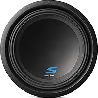 Vista 5 de American Sound Connection Alpine Bundle Compatible con Vehículos Universales S-W12D4 Caja de Subwoofer Cargada Individual de 12