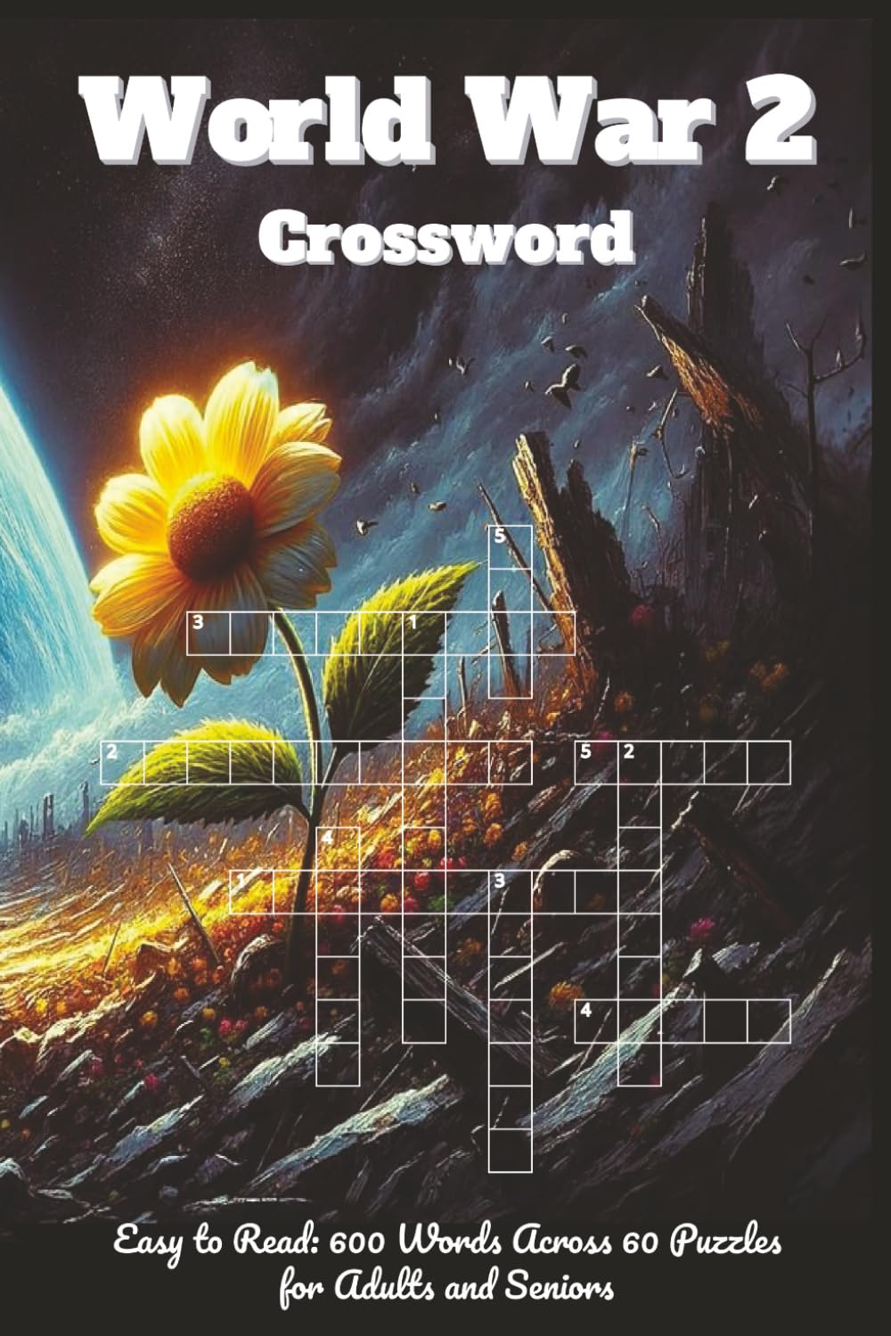 World War II - Military Themed Crossword: Challenging History Brain Games