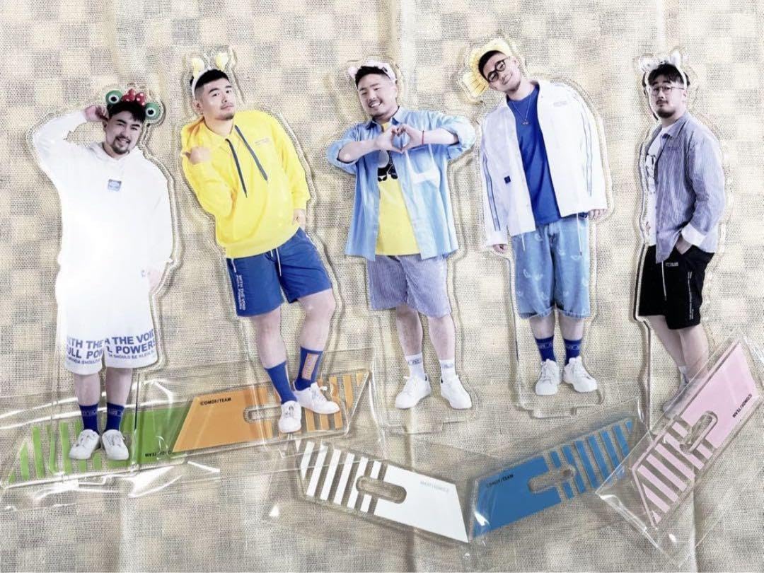 Amazon.co.jp: 熊猫堂 produce pandas アクリルスタンド 5体 セット  