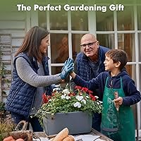 Vista 8 de Restmo Herramienta de jardín de azada resistente, adecuada para uso en suelos duros, azada de jardín gruesa para deshierbe, aflojar el suelo, ideal