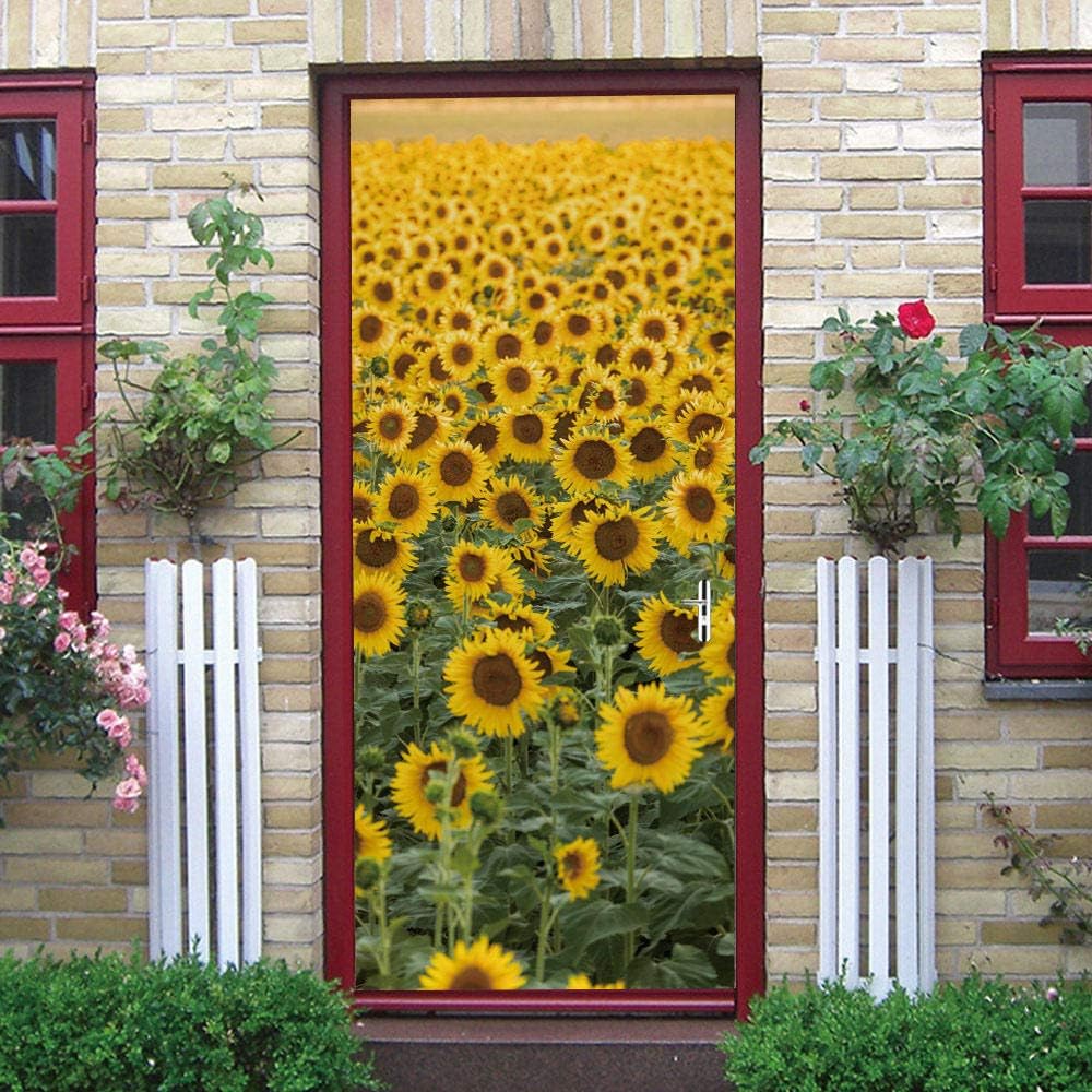 carta da parati di girasole per la cucina