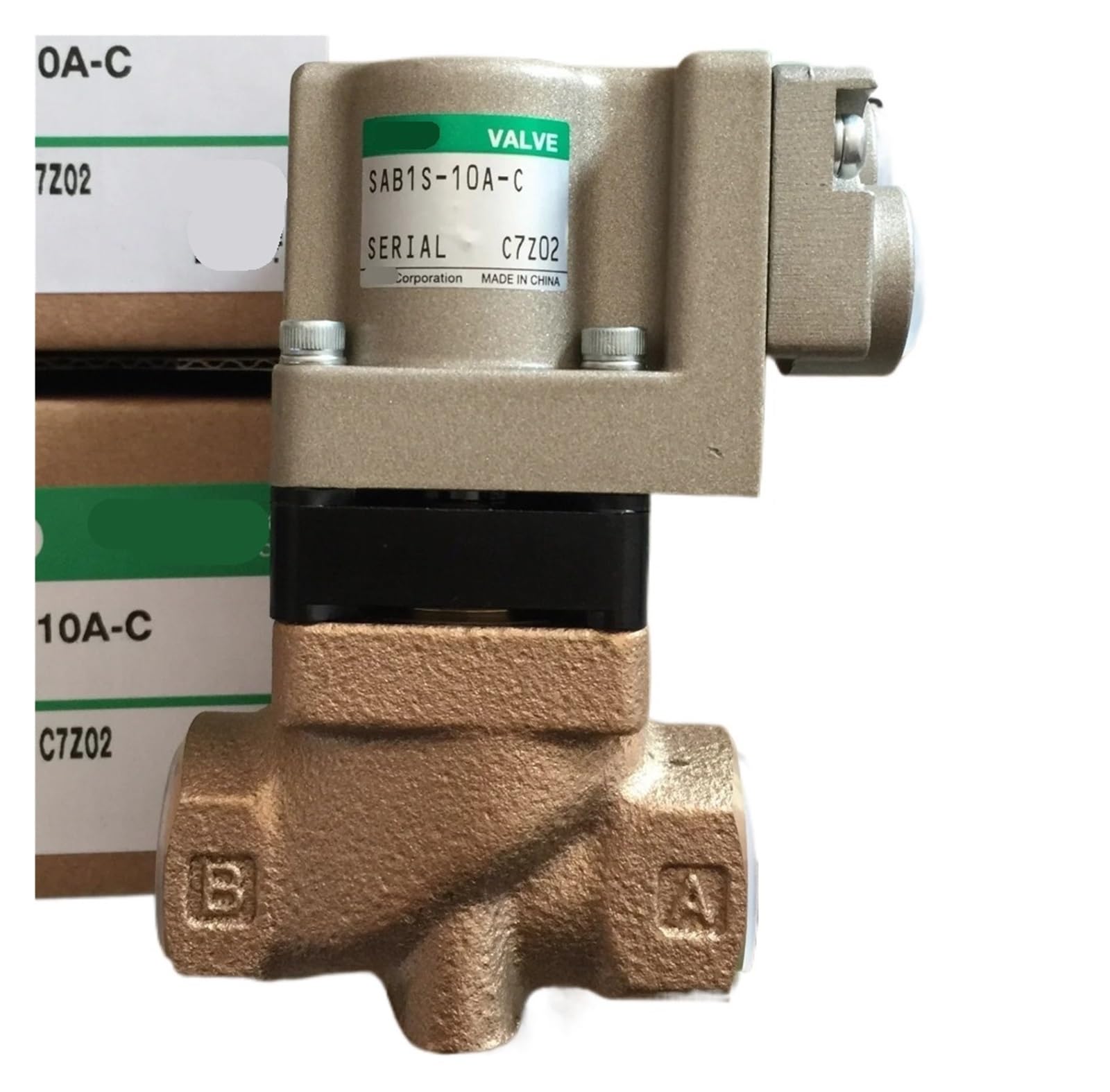 Vanne de commande SAB1S-15A-C pour stopper les fuites et stabiliser la pression
