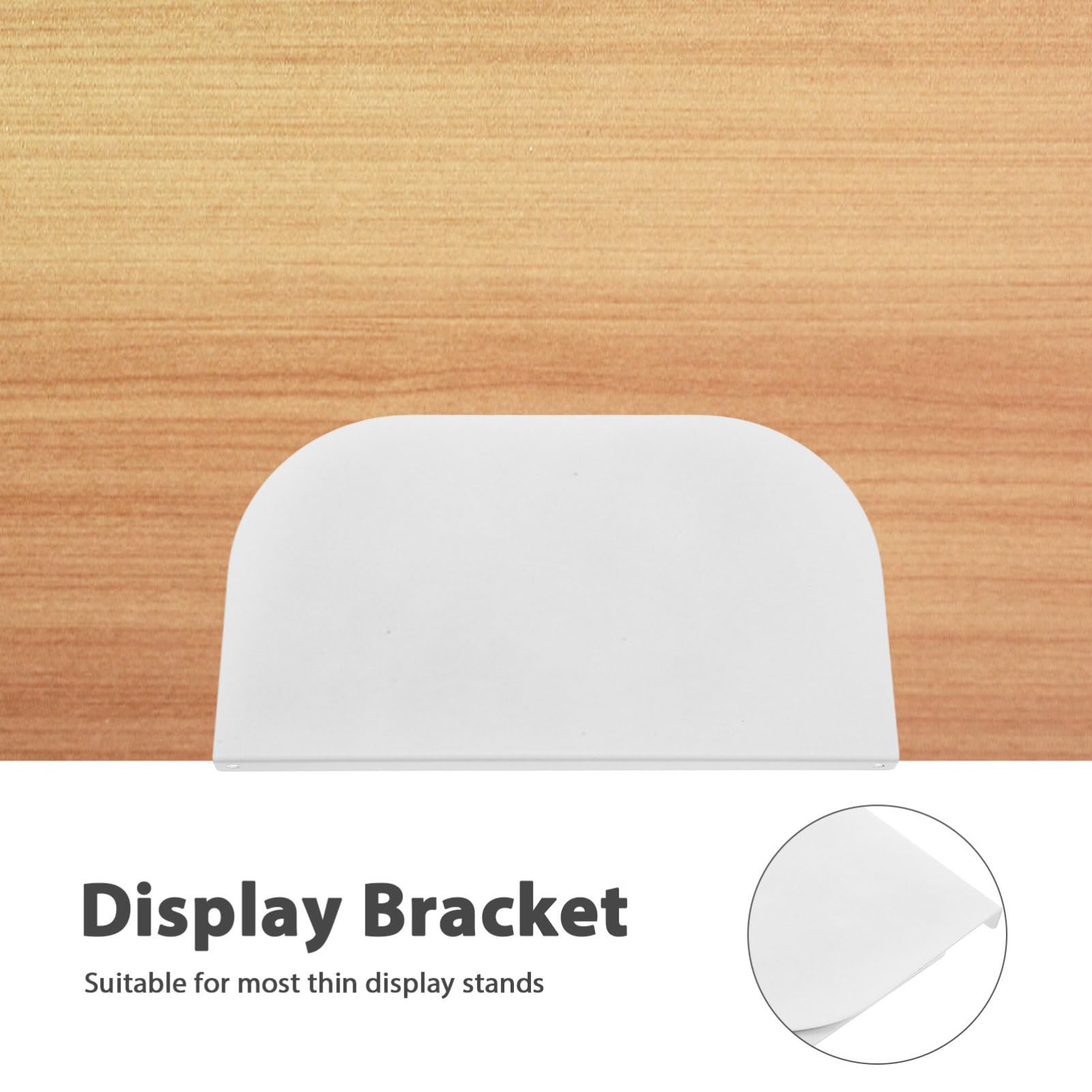 Plaque De Renfort En Acier Pour Support De Moniteur : Pour Dessus De Table Fin En Verre Et Autres Fragiles Plaque De Support En Acier