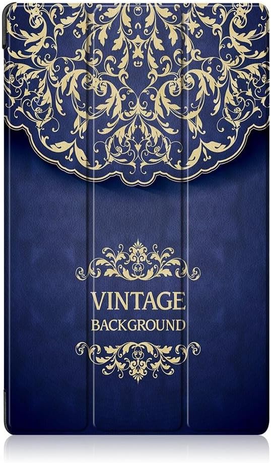 Amazon Kindle Fire HD 10 Hard Cover,Fire HD 2017 Case,Ultra Slim PU Leather Smart Cover Case for Amazon Fire HD 10 Tablet Folio Case Protective Skin (Compatible with 7th and 9th Gen, 2017 and 2019)