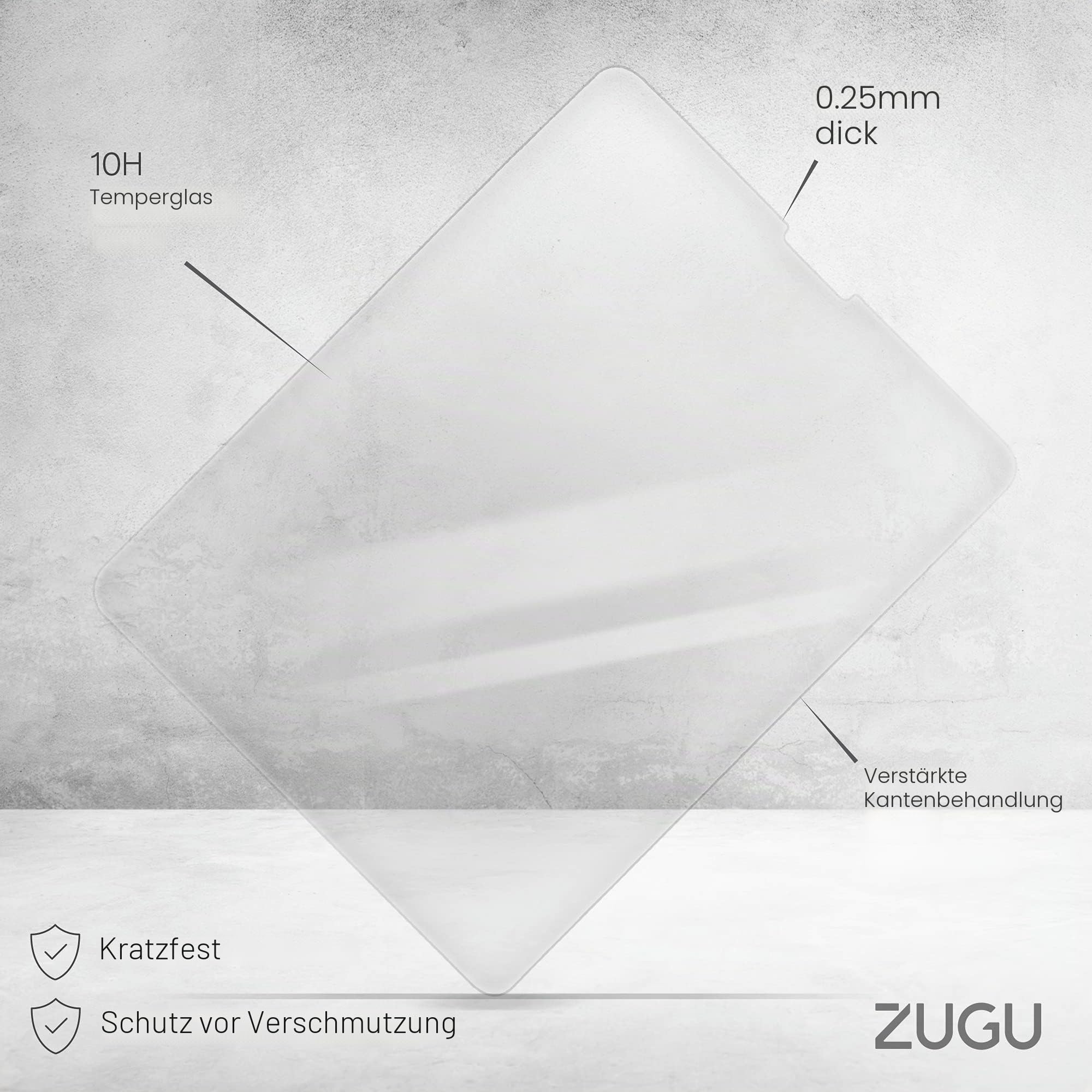 ZUGU Case Displayschutz für iPad Pro 11 Zoll 1./2./3./4. Gen & iPad Air 4