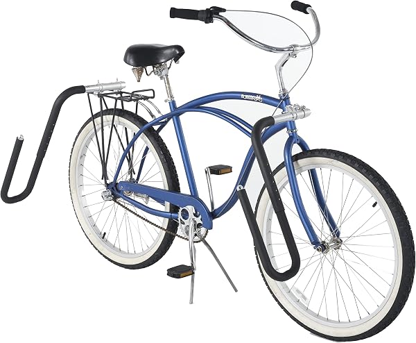 MBB Longboard Bicycle Surfboard Racks, by Moved By Bikes, Compatible with Shortboards, Longboards, and SUP Paddleboards,