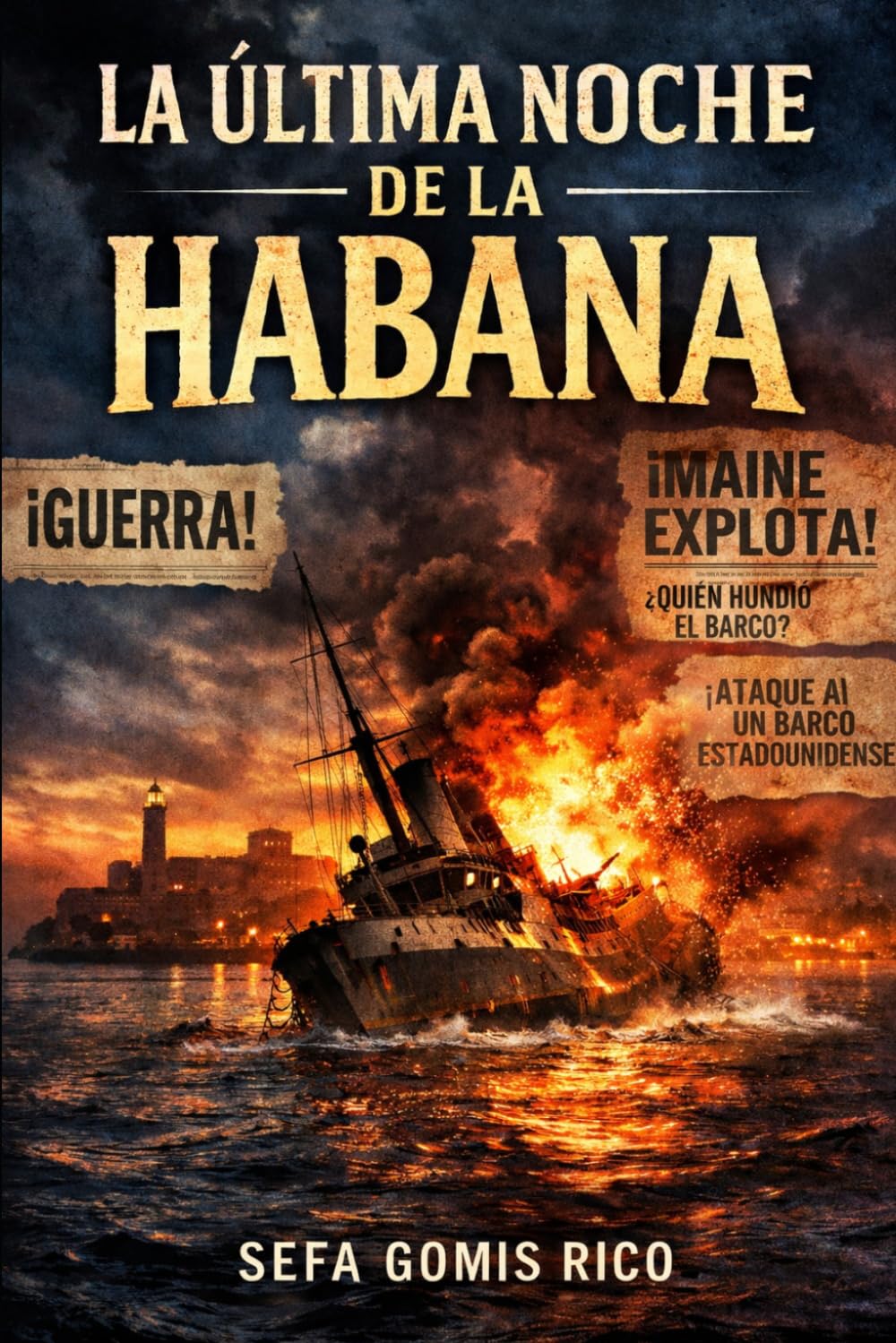 LA ÚLTIMA NOCHE DE LA HABANA: Una chispa. Una mentira. Una guerra.