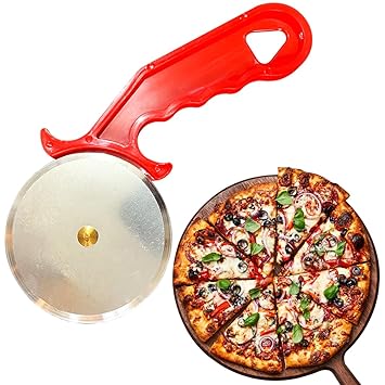 Pizza Cutter Wheel for Kitchen, Stainless Steel, Professional Grade (1)