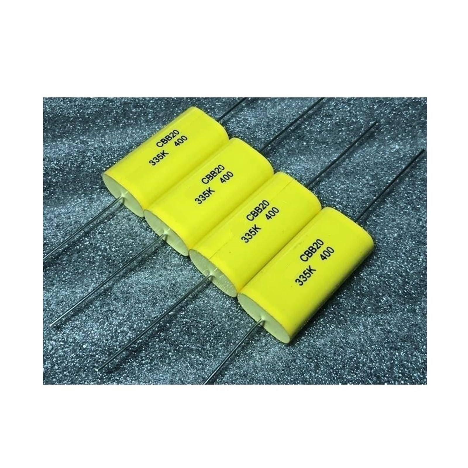 LEOTNNDQ 1pcs CBB20 0.47UF 2.2UF3UF 3.3UF 10UF 400V capacitor(225K 2.2UF 1pcs)