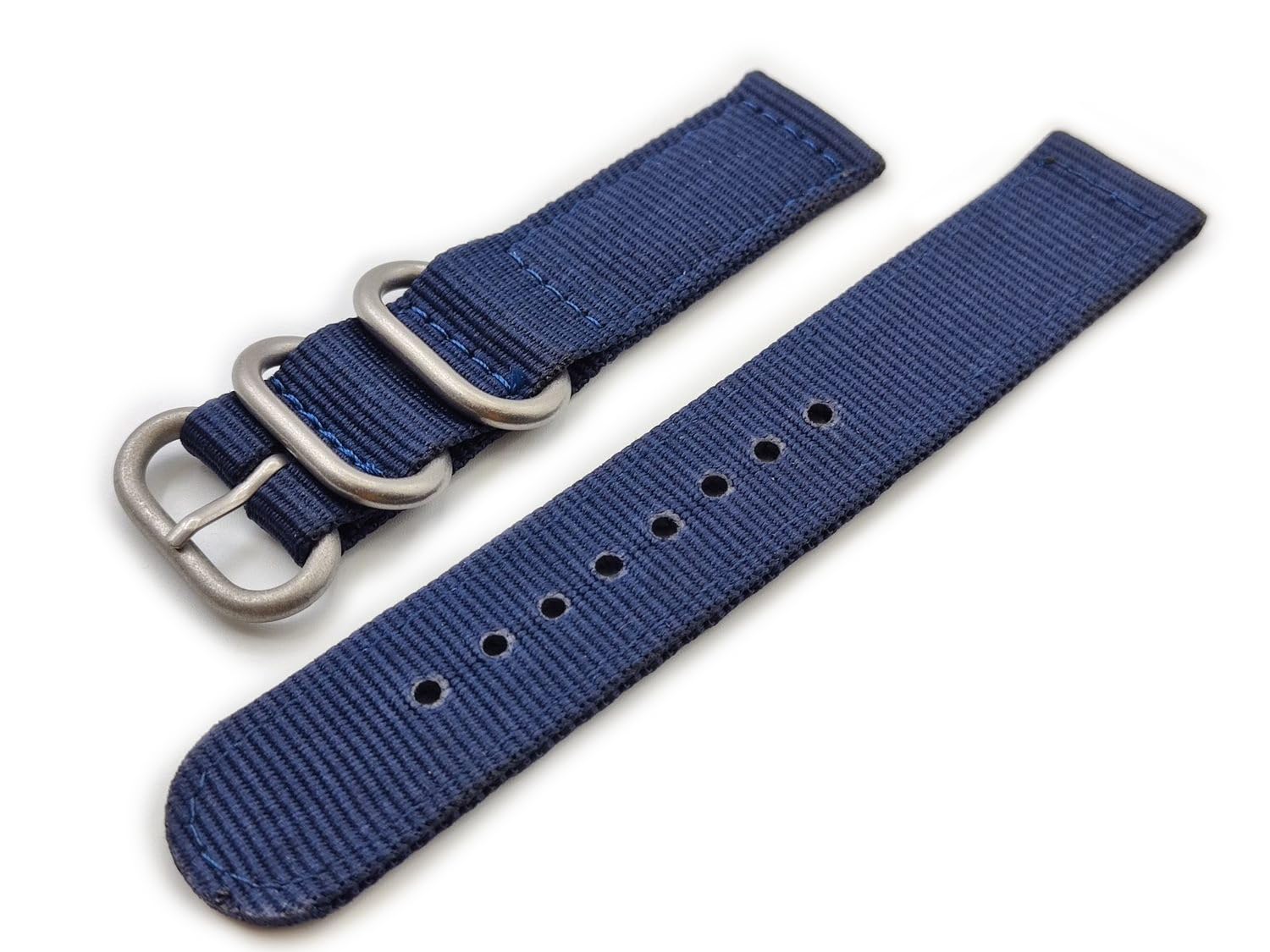 Generico Cinturino Nylon Zulu 2 Pezzi ONE MORE STRAP Da18 20 - Foto 3