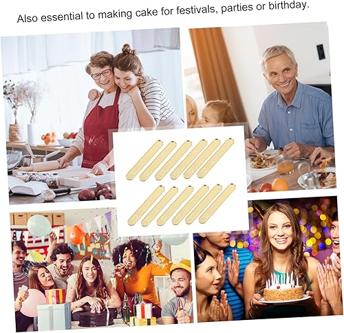 Miniatura 2 de ABOOFAN 20 moldes de silicona para palitos de helado, moldes de silicona para varillas acrílicas, palitos reutilizables para tartas, palillos de