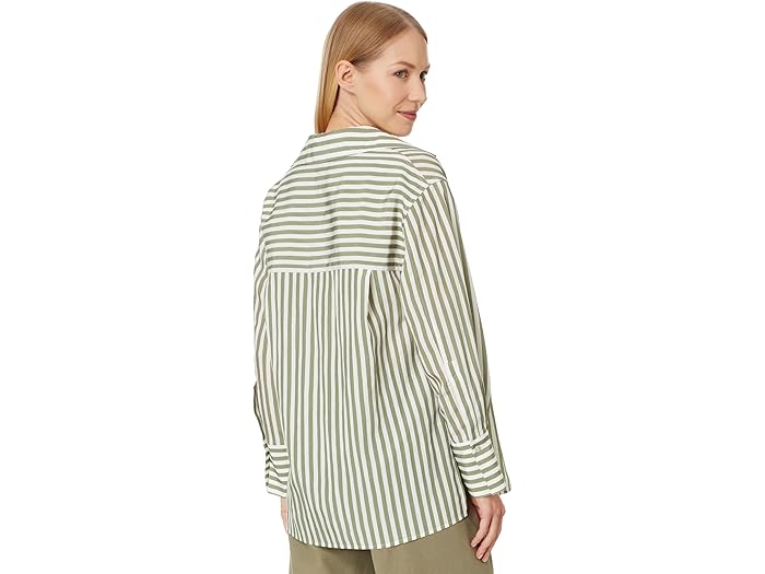 Vince Coast Stripe Shaped Collar Pullover - Image 3