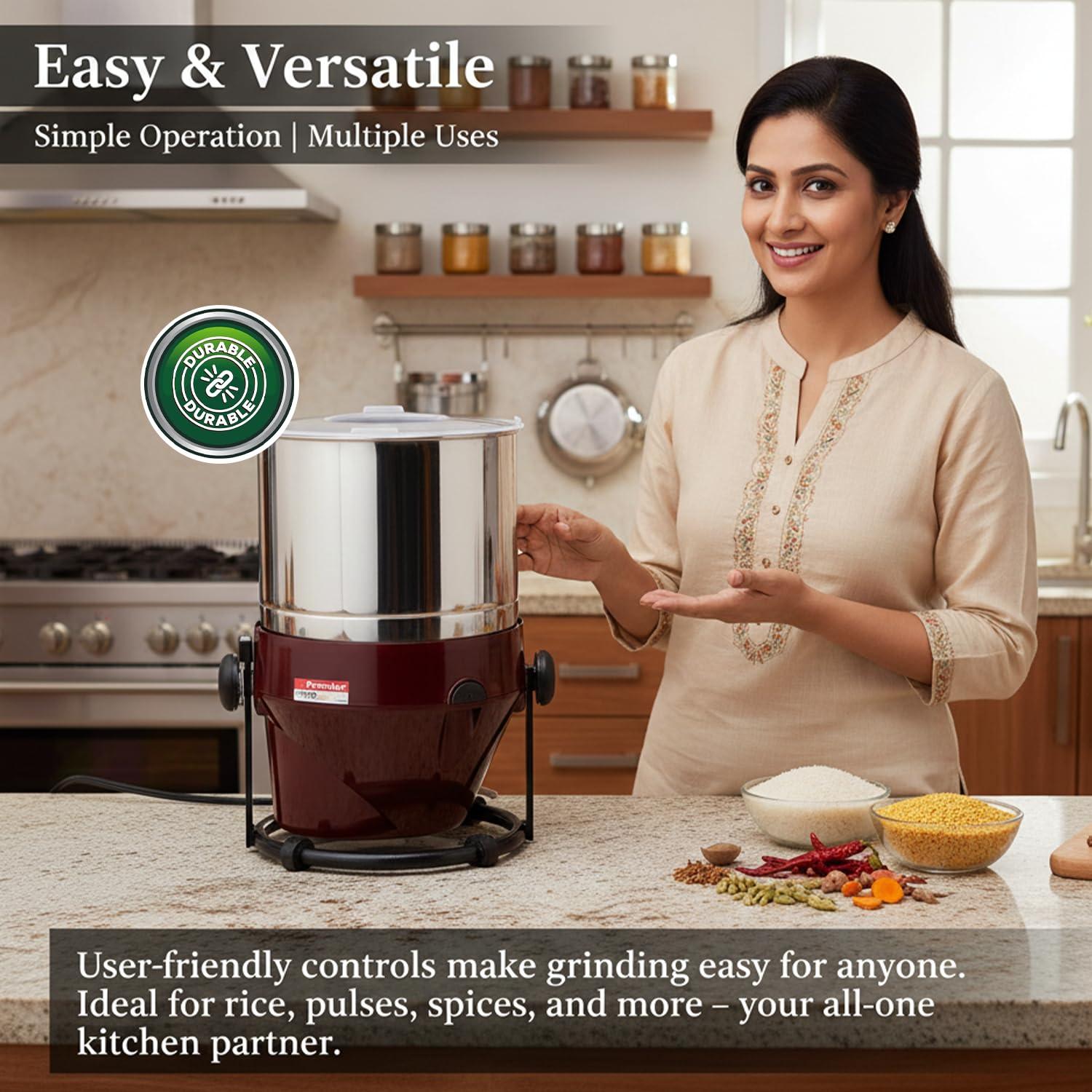 Premier Lifestyle Grinder - 2L Stainless Steel -5