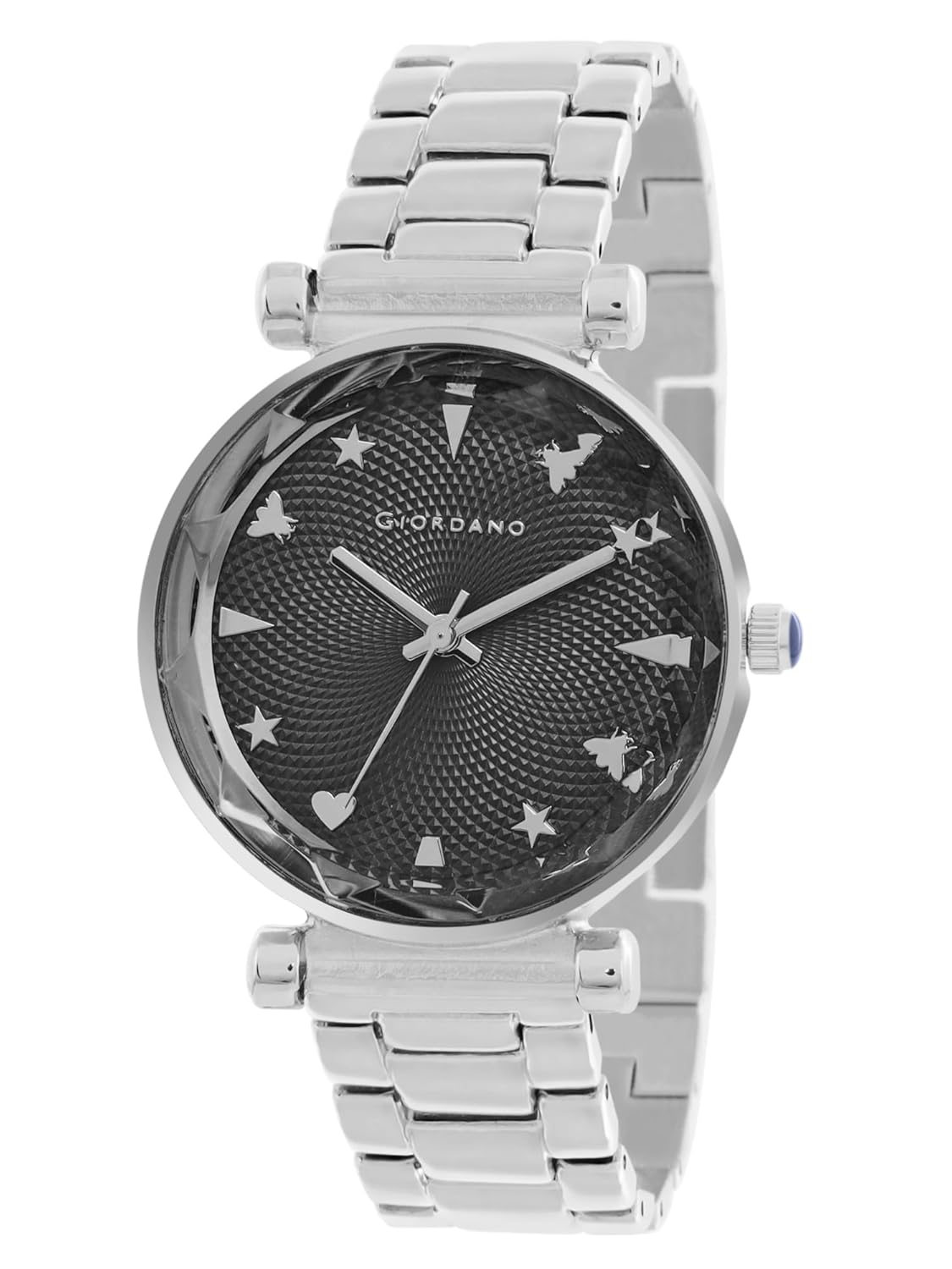 Giordano Analog Wrist Watch for Women Stylish Metal Strap with Water Resistant 3 Hand Mechanism for Girls & Ladies to Compliment Your Look/Ideal Gift for Female – GD-4211