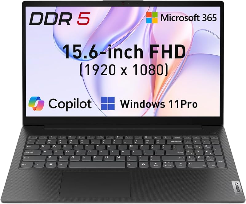 Computadora portátil V-Series V15 Gen 6, 16 GB de RAM DDR5, SSD de 512 GB | Pantalla no táctil FHD 1920*1080 de 15,6" a 60 Hz, gráficos Intel, Wi-Fi 6, Windows 11 Pro, para la multitarea diaria en la oficina