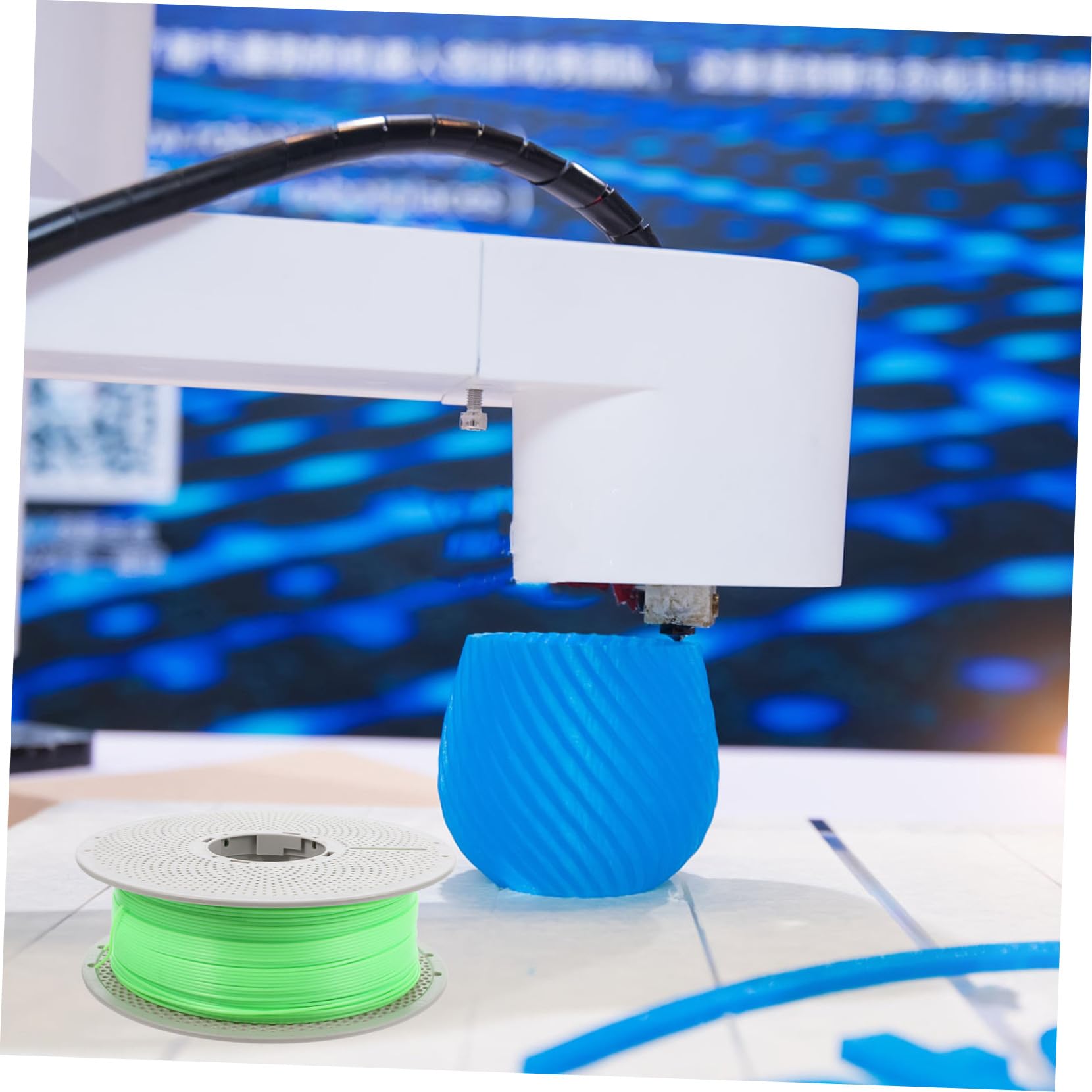 Filamento Luminoso Verde para Impresión 3d Pla-f3d | Abs Petg, Proyectos Creativos de Impresión, Precisión Fiable, Uso Versátil, Accesorio para Equipos 3d