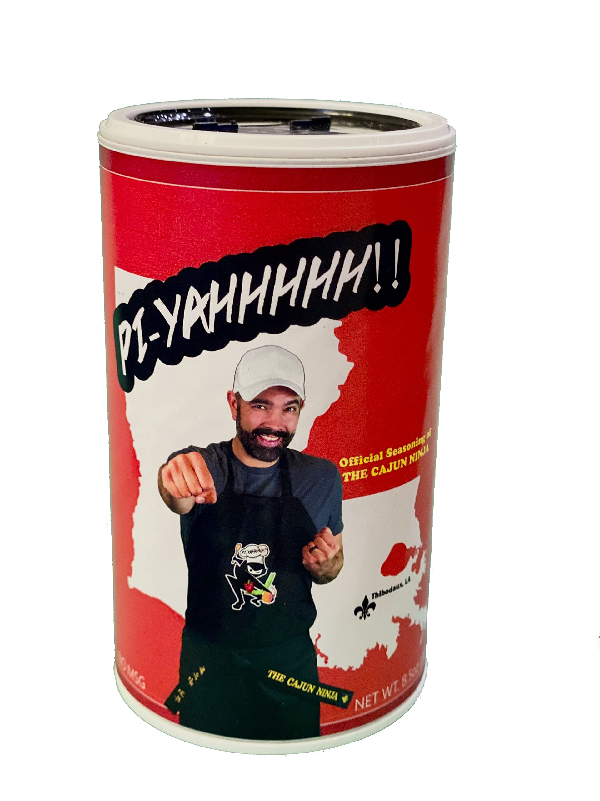 The Cajun Ninja PI-YAHHHH!! 8.5 oz Seasoning, Pack of 1